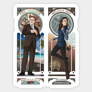 Art Nouveau - Philinda Sticker